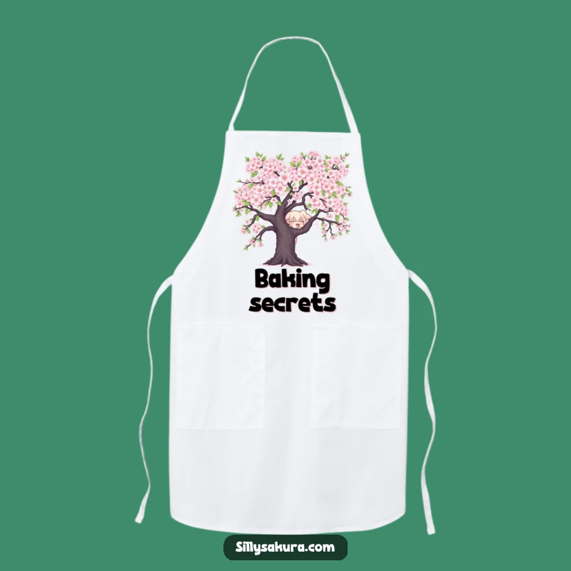 Funny Mischievous Character Apron: Peek-a-Boo Humor, Perfect Spring Kitchen Gift