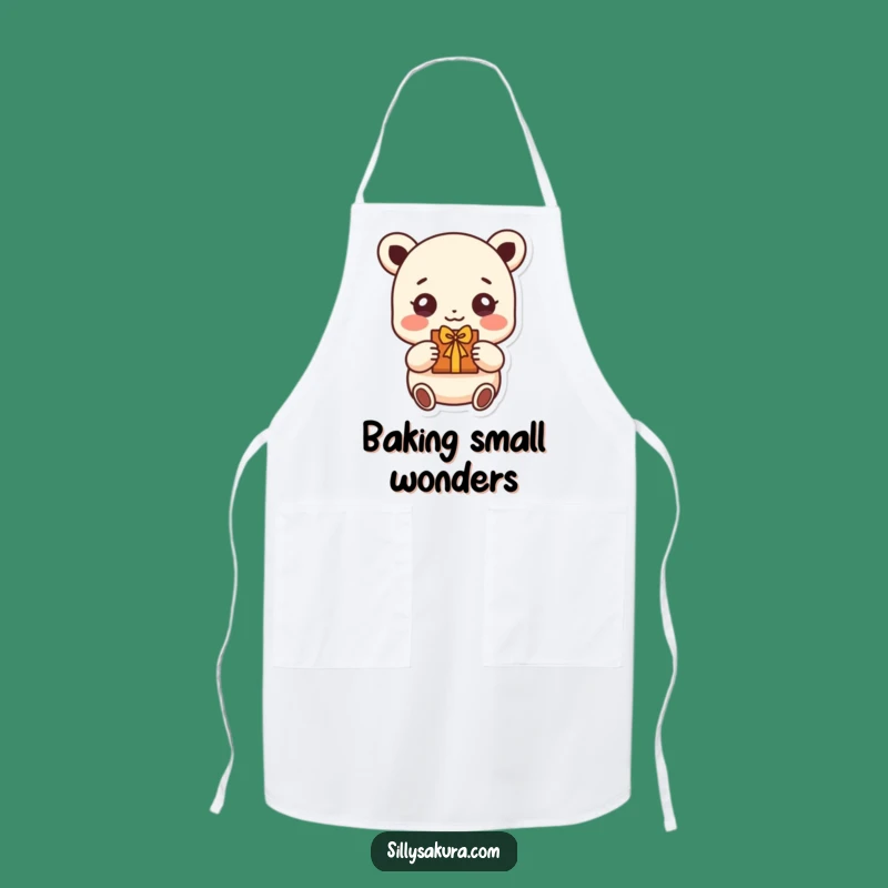 Funny Beaming Character Apron: Cook with Love and a Handmade Touch