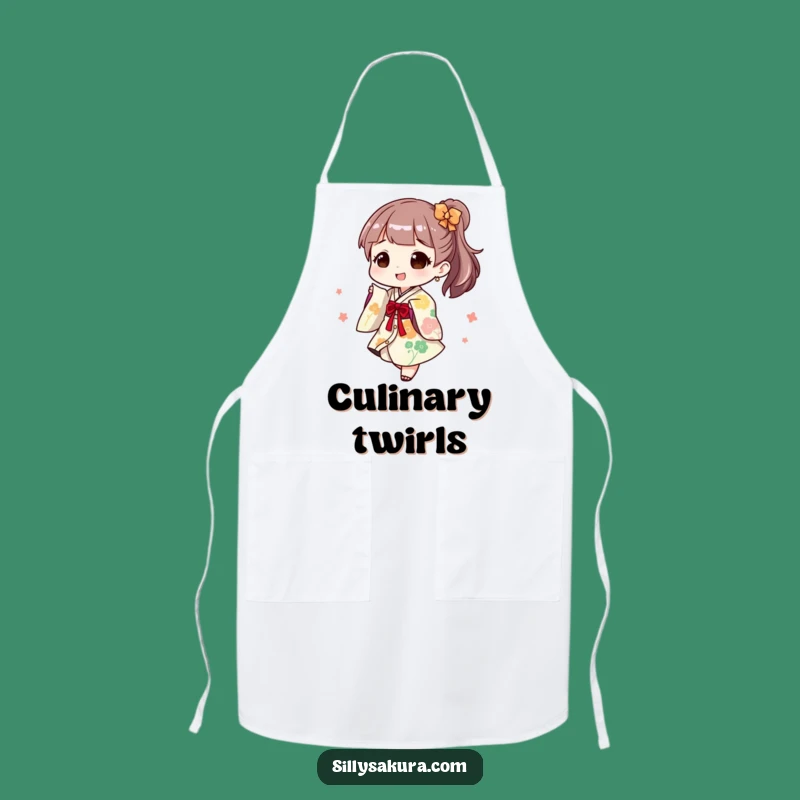 Funny Apron: Kitchen Dancer, Festive Chef's Funny Gift