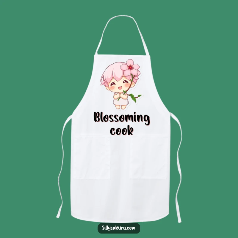 Funny Apron: Spring Kitchen Helper, Chef's Funny Gift