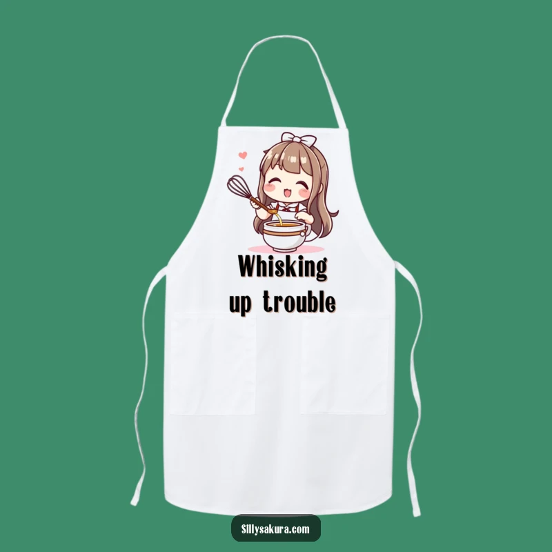 Funny Kawaii Tea Maker Apron: Brew with Enthusiasm, Great Kitchen Gift