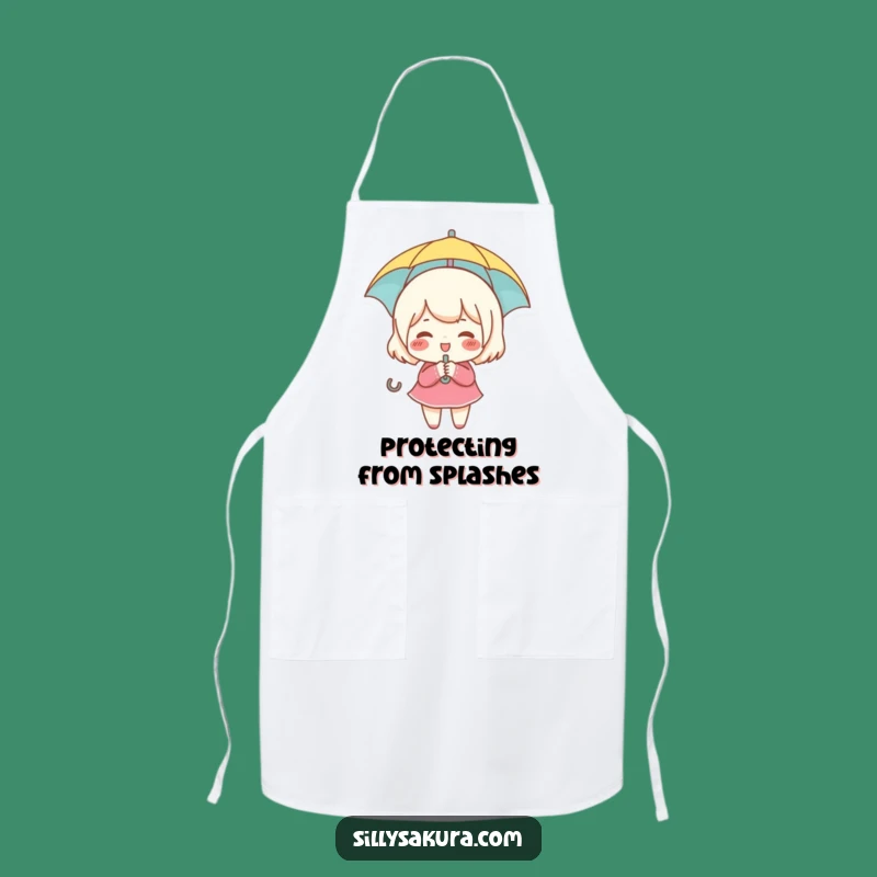Funny Giggling Character Apron: Cook with Joy - Great Gift!