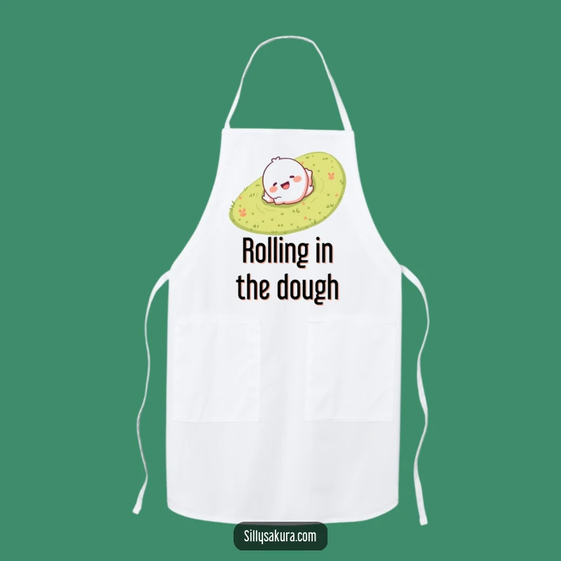 Funny Rolling Hill Character Apron - Giggling Kitchen Fun