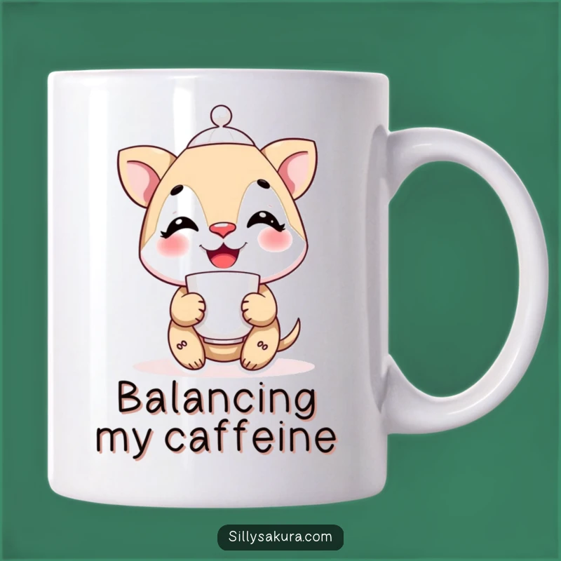 Funny Tea Balancer Mug: Sip with a Smile, A Precarious Funny Gift