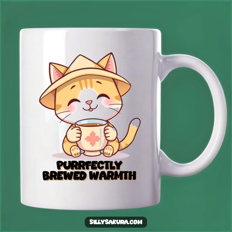 Funny Cat Tea Lover Mug: Purrfectly Hilarious Gift for Cat & Tea Enthusiasts