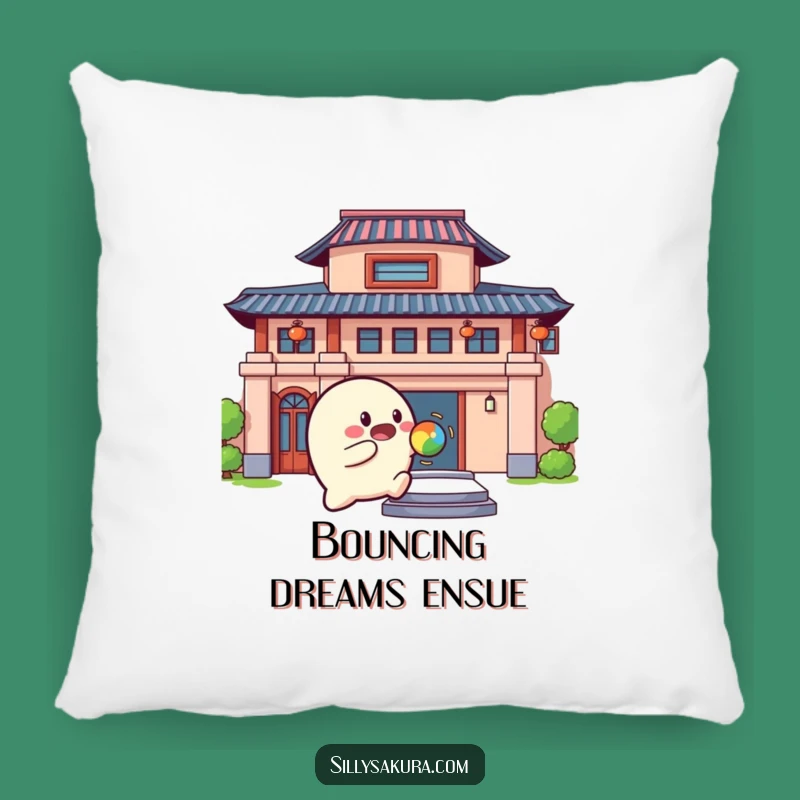Funny Bouncing Character Pillow: Cozy Playtime Accent, Comfy and Hilarious Decor