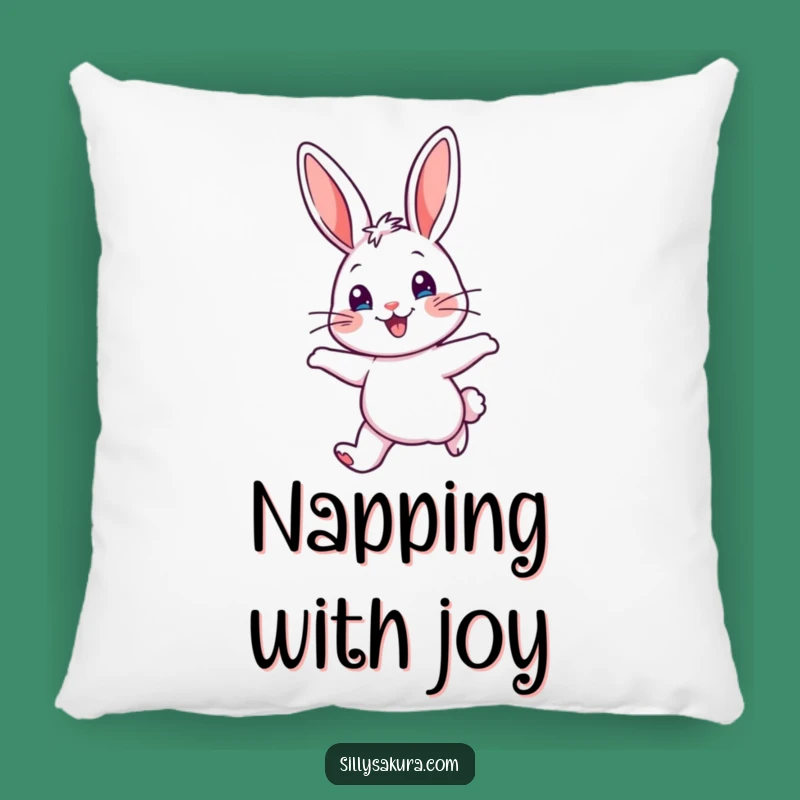 Funny Cheerful Rabbit Pillow: Soft Comfort and Hilarious Charm for Your Space