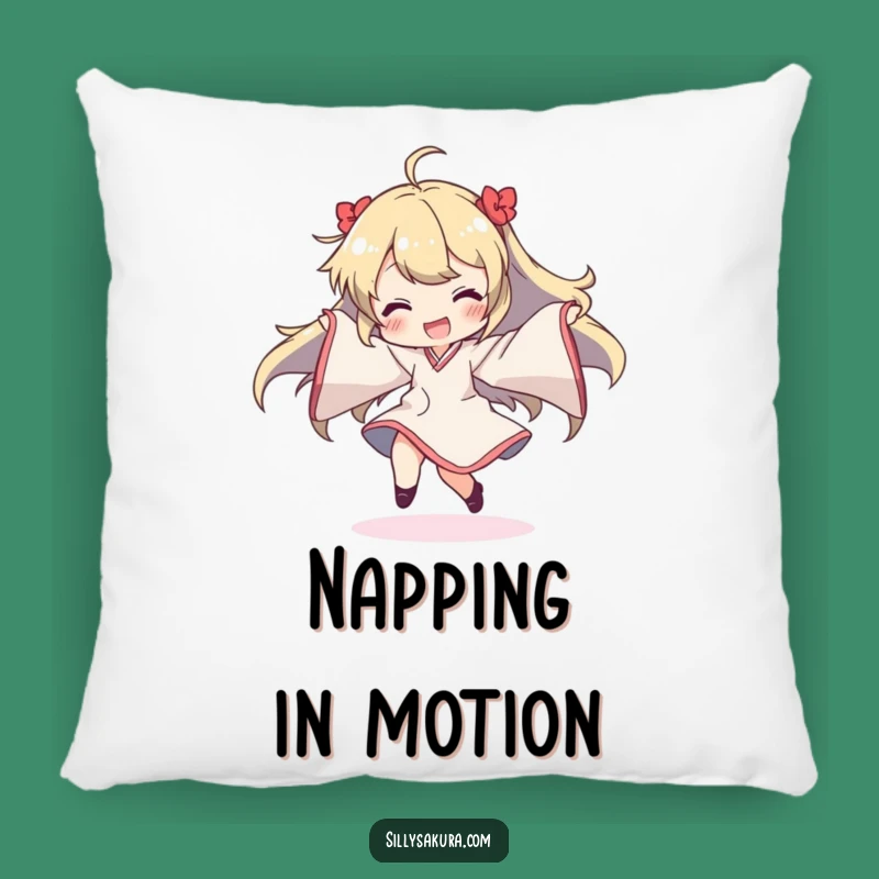 Funny Dancing Character Pillow: Cozy Up with Hilarious Flowing Sleeve Fun