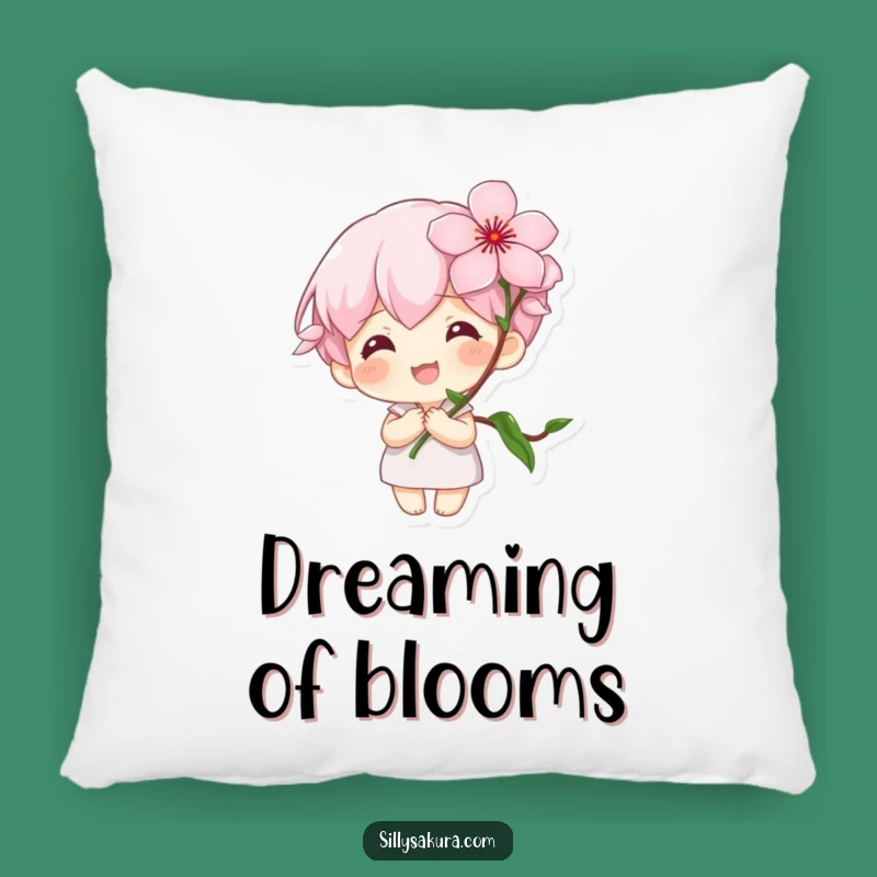 Funny Pillow: Cozy Blossom Buddy, Soft and Funny Gift