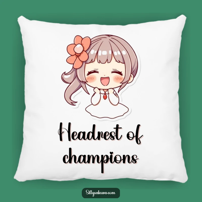 Funny Giggling Hairpin Pillow - Cozy Joyful Comfort