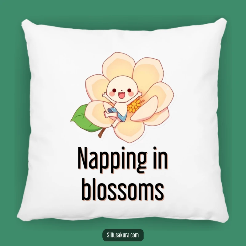 Funny Kawaii Blossom Hug Pillow: Cozy Up with Cute, A Snuggly Funny Gift