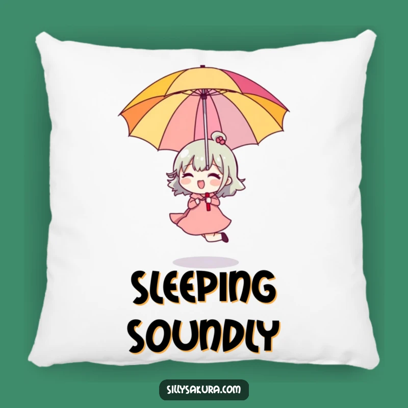 Funny Skipping Character Pillow: Cozy Joy Accent, Comfy and Hilarious Decor