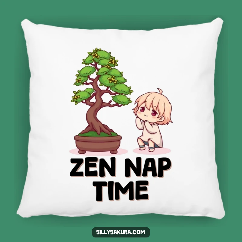 Funny Bonsai Pillow: Comfy & Hilarious Accent for Plant Lovers