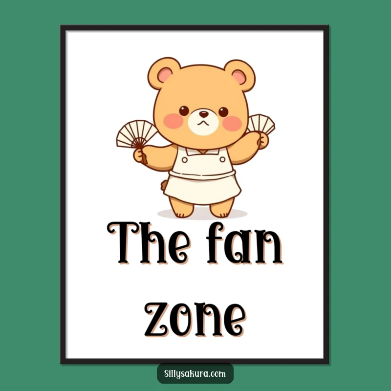 Funny Bear Chef Digital Art: Instant Kitchen Humor, Hilarious Gift