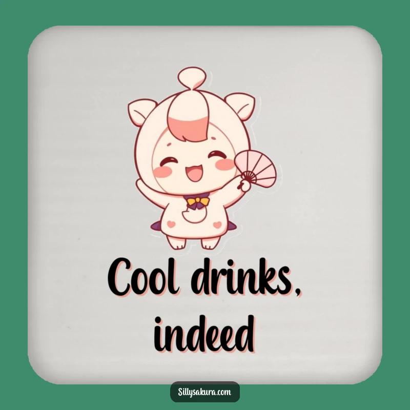 Funny Cool Character Coasters: Keep Drinks Cool - Great Gift!