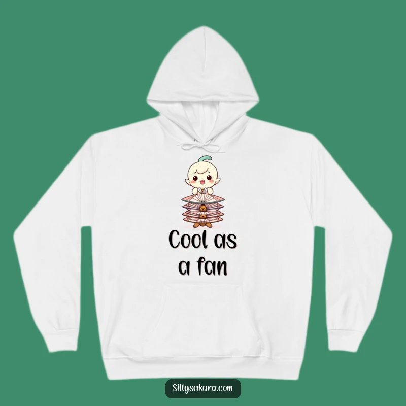 Funny Balancing Fan Character Hoodie - Cozy & Skillful Gift