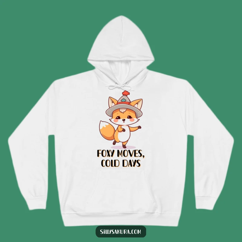 Cozy Funny Dancing Fox Hoodie: Warm Hat Fox - Ultimate Funny Gift for Joy