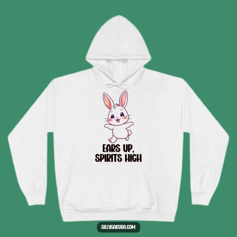 Funny Cheerful Rabbit Hoodie: Cozy Comfort and Hilarious Vibes for Everyday