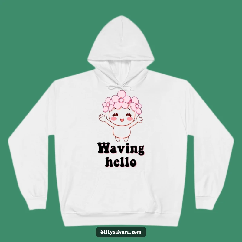 Funny Cherry Blossom Hoodie - Cozy Comfort and Springtime Humor!