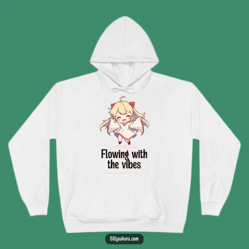 Funny Dancing Character Hoodie: Cozy Up in Hilarious Flowing Sleeve Style