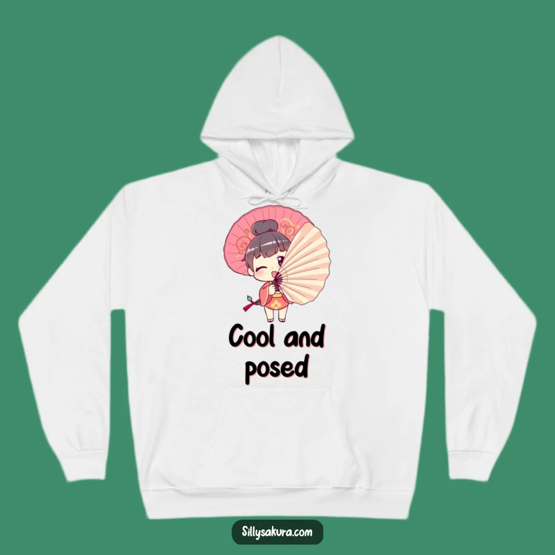 Funny Hoodie: Cozy Fan Pose Struggle, Warm and Funny Gift
