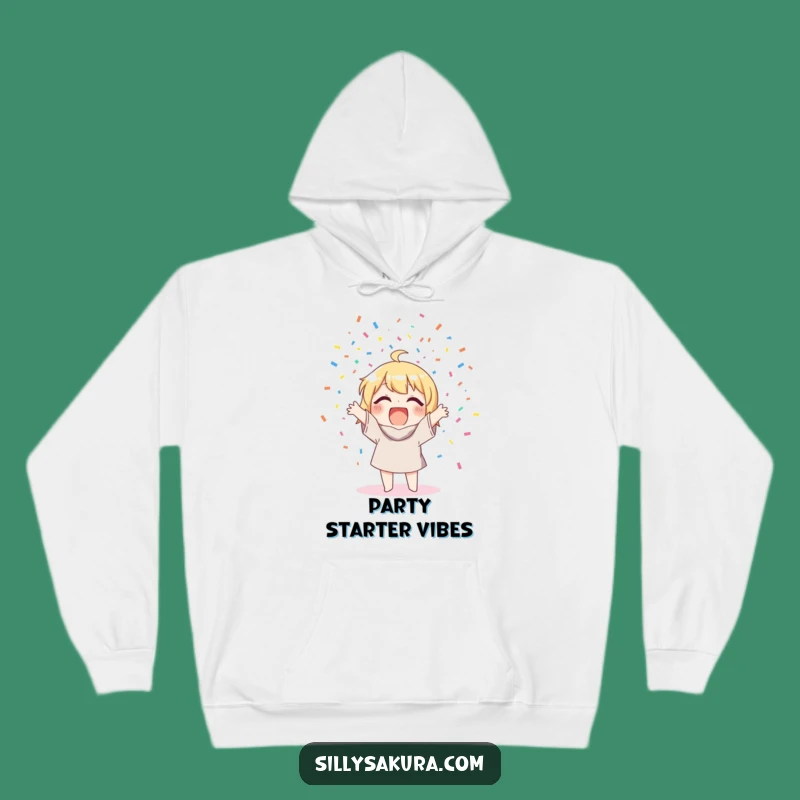 Funny Confetti Hoodie: Stay Cozy with This Hilarious Celebration Wear!