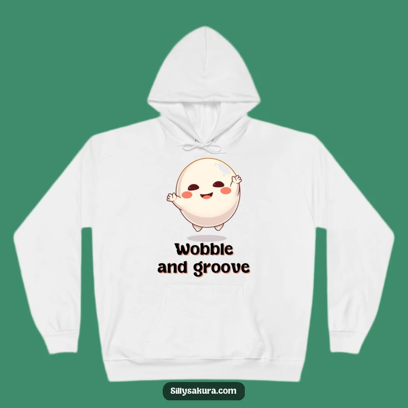 Cozy Funny Dancing Daruma Hoodie: Warmth and Joyful Moves, Perfect Gift