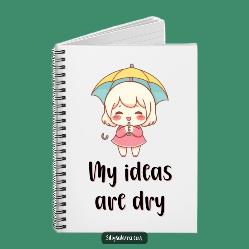 Funny Giggling Character Notebook: Jot Down Happy Thoughts - Great Gift!