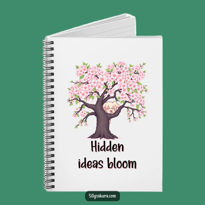 Funny Mischievous Character Notebook: Peek-a-Boo Humor, Perfect Spring Journal Gift