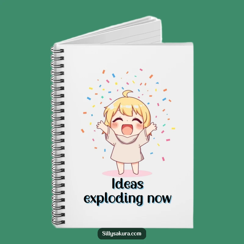 Funny Confetti Notebook: Jot Down Ideas with This Hilarious Journal!