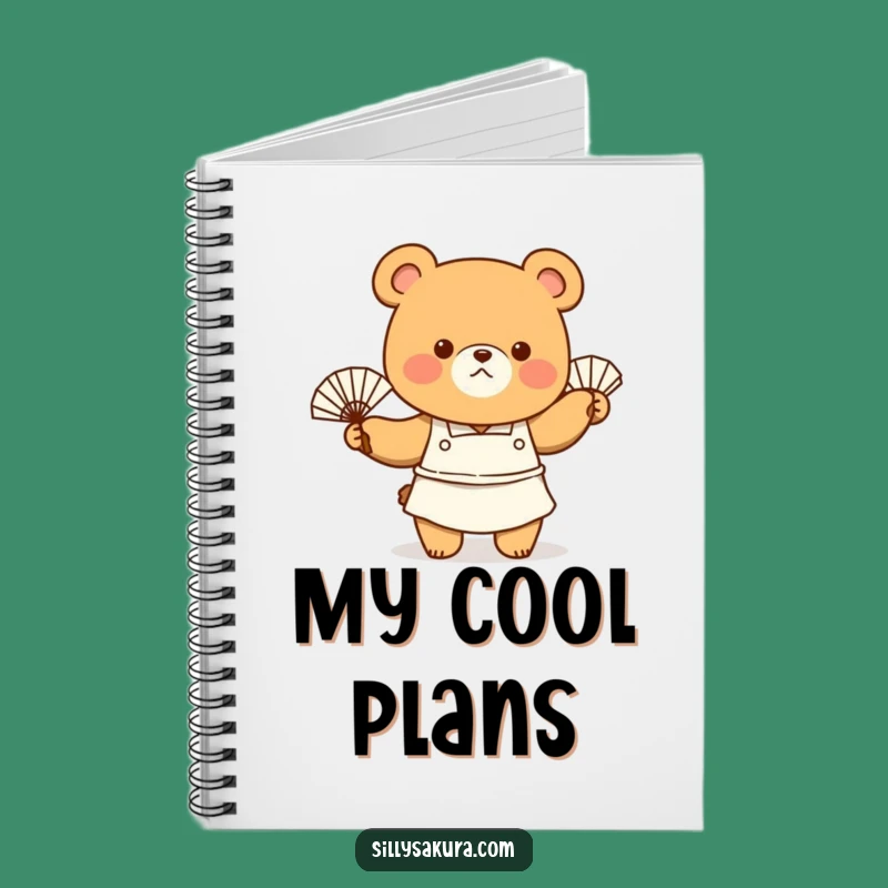 Funny Bear Chef Notebook: Jot Down Recipes with a Hilarious Flair