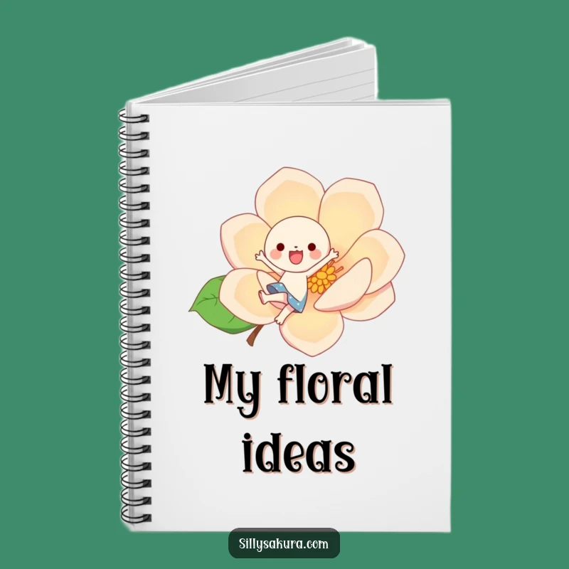 Funny Kawaii Blossom Ideas Notebook: Jot Down Joy, A Cute Funny Gift