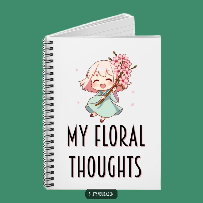Funny Blossom Character Notebook - Write with Joyful Inspiration