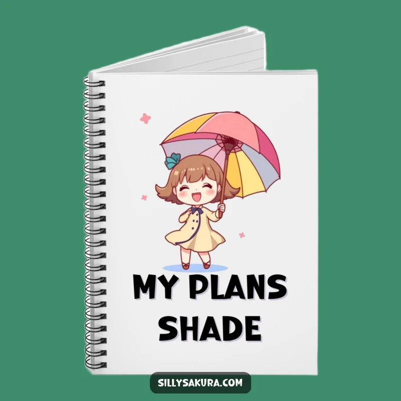 Funny Twirling Character Notebook: Jot Down Ideas with Joyful Flair