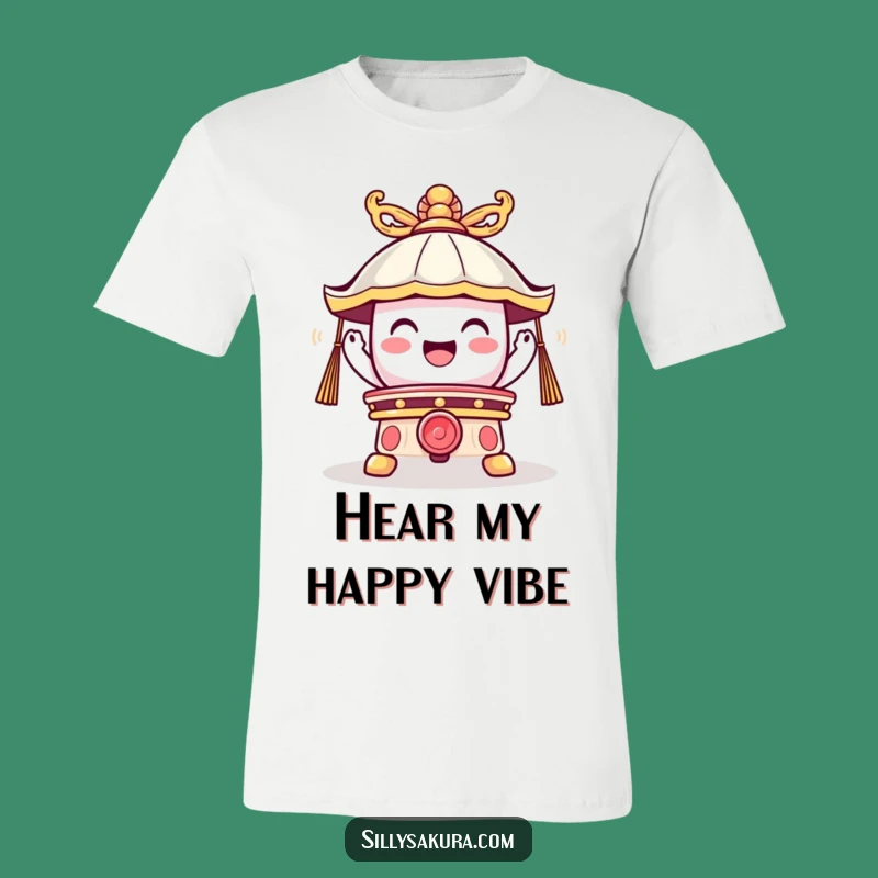 Funny Temple Bell T-Shirt: Wear Your Joy with a Ringing Laugh!