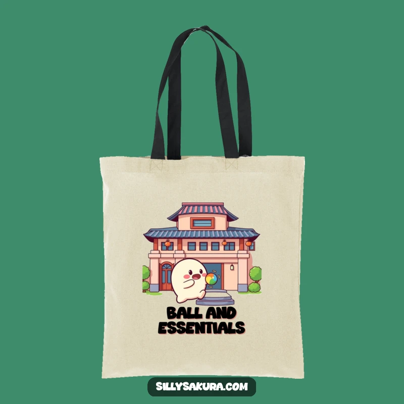 Funny Bouncing Character Tote Bag: Playful Design, Practical and Hilarious Gift